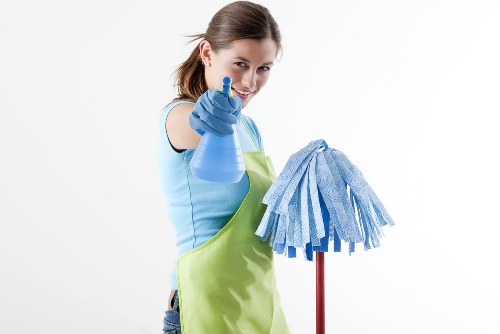 Professional carpet cleaning in a Nine Elms living room