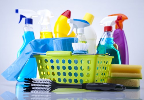 Carpet cleaning tools and service paperwork for Nine Elms Carpet Cleaners