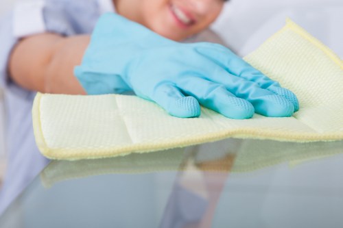 Fresh and sanitized mattress after cleaning
